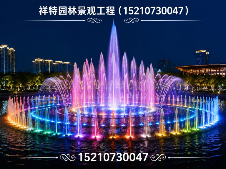 涿州市音乐喷泉展示图